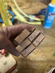 Buckeye Tubular Rivets No 1. 5 Boxes. Didn’t Count.Vintage Tractor Brake Rivet
