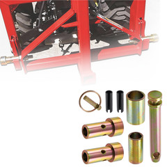3-Point Quick Hitch Zinc Plated Steel Fit Category 1 Tractor Quick Hitch System