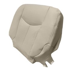 Drivers Bottom Perforated Leather Seat Cover Tan Cadillac Escalade ESV EXT 03-06