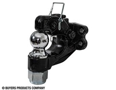 Buyers Products BH152516 15 Ton Combination Hitch, 2 5/16 Inch Ball, Black