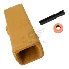 10×1U3202 Bucket Teeth with Pins 8E6208 Retainers 8E6209 for J200 Series