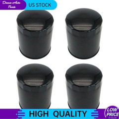 Pack of 4 Fits John Deere 3043D 3046R 4044M 4044R 4052M 4052R 4066M Fuel Filter