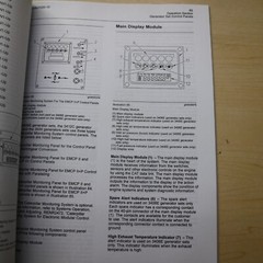 CATERPILLAR SR4 SR4B GENERATOR CONTROL PANEL Owner Operation Maintenance Manual