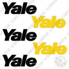 Fits Yale GLP050 Decal Kit Forklift Equipment Decals – 7 YEAR 3M VINYL!