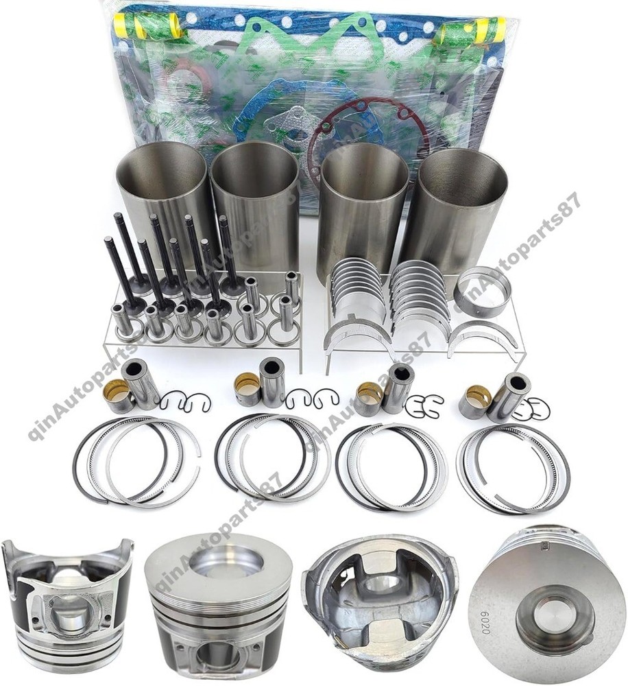 Overhaul Rebuild Kit for Isuzu 4LE2 Hitachi Excavator ZX40U ZX50U ZX55UR ZX70-3