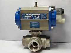 KLINGER DK 3-WAY ACTUATED VALVE WITH NORGREN 2623077