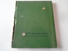 1960- 1964 GM Diesel Serviceman’s Book Detroit Diesel Engine Manual tune up 53