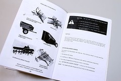 Case 220 222 224 444 Compact Tractor Operators Owners Manual Serial No. 9762275+