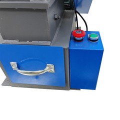 Electric Jaw Crusher Enlarged Inlet Slag Stone Coom Crushing Machine 220V 2.2KW