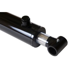 Hydraulic Cylinder Welded Double Acting 2.5″ Bore 22″ Stroke Cross Tube 2.5×22