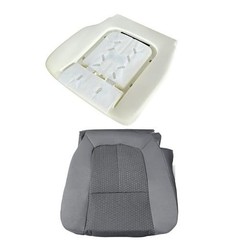 Driver Bottom Cloth Seat Cover Gray Foam Pad Ford F250 F350 F450 F550 2011-2016