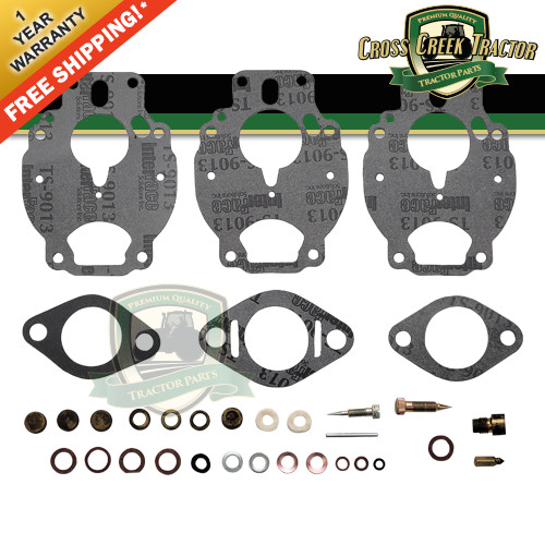 K2127 Carburetor Repair Kit for Many Tractor Models w/ Zenith Carburetors OS820+