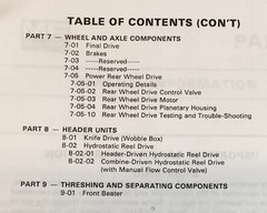 Massey Ferguson 850 860 Combines Service Manual Repair Shop Technical Workshop