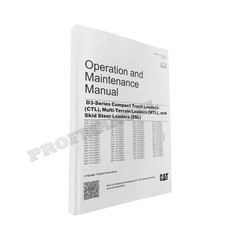 CATERPILLAR 259D3 262D3 272D3 279D3 289D3 299D3 LOADER OPERATORS MANUAL
