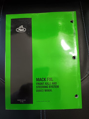 2006 MACK FXL FRONT AXLE & STEERING SERVICE SHOP REPAIR WORKSHOP MANUAL 12-105