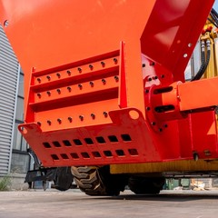 Concrete Crusher Rock Stone Asphalt Brick Block Crusher Breaker Bucket Skid Stee