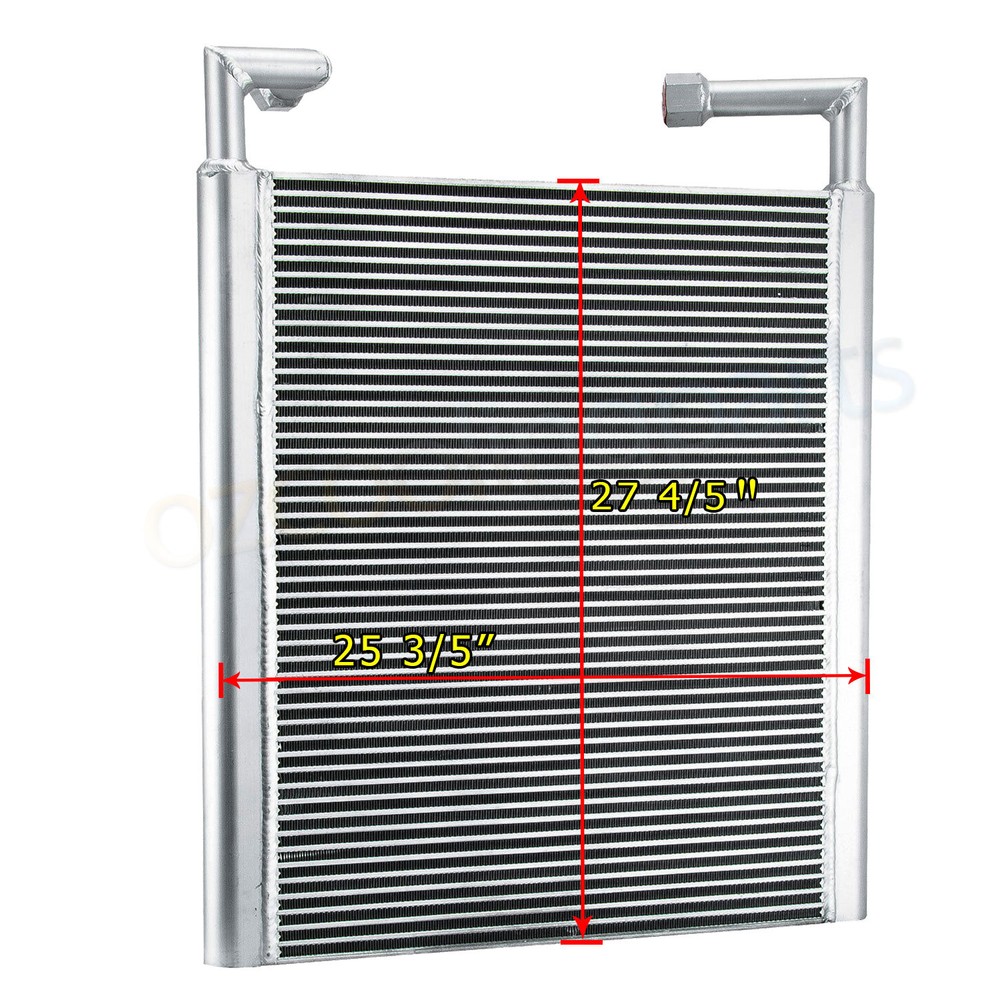 Aluminum Oil Cooler YX05P00001S012 For Kobelco SK135SR SK135SRLC SK115SRDZ