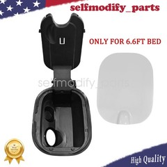 Fits 19-24 Chevy Silverado 1500 Fuel Filler Housing & White Cap Door Set