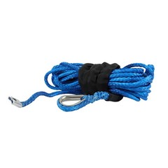 For UTV ATV w/Sheath 5/16″x50′ 12000LBS Synthetic Winch Rope Line Recovery Cable