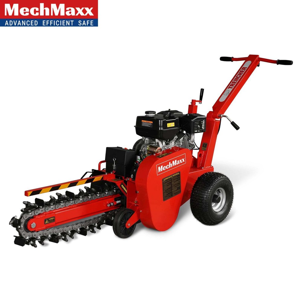 MechMaxx 420cc 15HP E-Start Trencher 24” Trench Depth/4” Trench Width, TCR1500