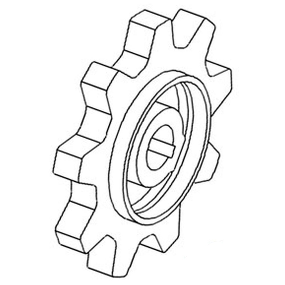 70577247 Sprocket, Gathering Chain Drive