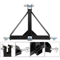 3 Point 2″ Receiver Trailer Hitch Category 1 Tractor Tow Drawbar Adapter Upgrade