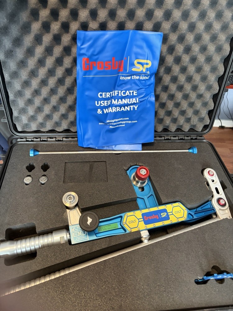 Crosby SP COLT Load Link Dynamometer Straightpoint Rigging Tension Meter
