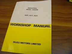 Isuzu 4LB1 4LC1 4LE1 Industrial Diesel Engine Shop Service Repair Manual