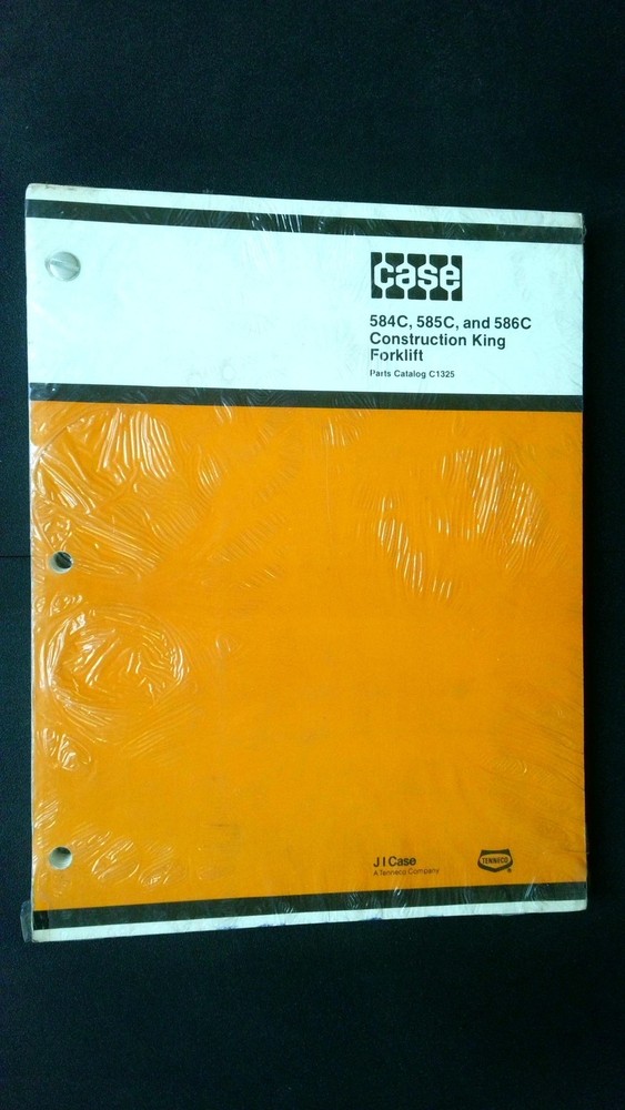 J I Case 584C 585C 586C Construction King Forklift Parts Manual C1325