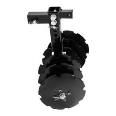 20”W X 20″H Adjustable Rear Steel Disc Harrow 6 Pcs Disc Plow For Universal ATV