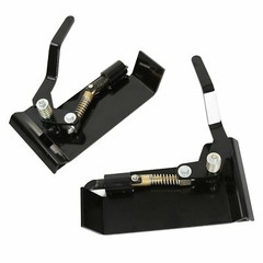 Universal Weld-On Skid Steer Quick Attach Bucket Conversion Adapter Latch Plates