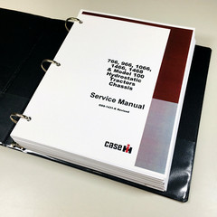 International 766 966 1066 1466 1468 Hydro 100 Tractor Service Manual Shop Book
