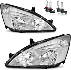 2003-2007 Honda Accord 2Dr 4Dr Coupe Sedan Headlight Assembly Pair Left Right