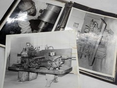 LOT 7 STEAMPUNK FACTORY MACHINGING PHOTOS L R WHITE STUDIO 1917 WARNER & SWASEY