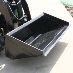 13.5HP Gas Engine Mini Skid Steer Loader Compact Stand On Loader w/Bucket EPA