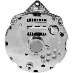 Chrome 10SI Alternator 12V 105A New External Fan 1 Year Warranty