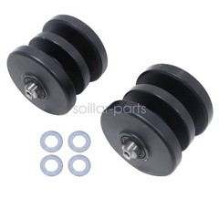 2pcs Bottom Roller fit Bobcat Mini Track Loaders MT50 MT52 MT55 MT85 6730683