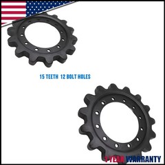 2×Drive Sprocket For Caterpillar 249D 249D3 239D3 239D 259D3 259D 259B3 304-1870