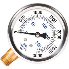 Pressure Gauge and Hydraulic Shims Kit For Kubota B Series, BX 1880, 23S Series