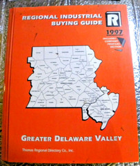 Thomas Directory Regional Industrial Buying Guide 1997 Greater Delaware Valley