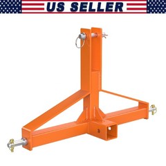 3 Point Quick Hitch 2″ Receiver ,Trailer Hitch Tractor Attachment for Category 1