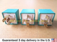 JCB BACKHOE – RELAY, GREEN, SET OF 3 PCS. (PART NO. 716/09800)