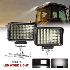 6 Inch Led Work Light for Truck 80W 8000Lumen Flood Light Tractor Off Road Light