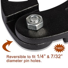 1266 & 7463 Gland Nut Wrench for Hydraulic Cylinder Nuts 2″ to 6″, 1″ to 3-3/4″