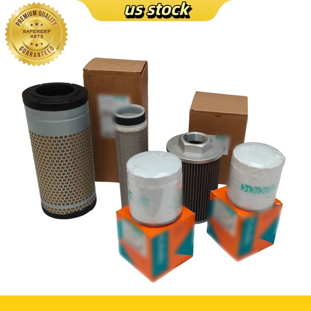 HH164-32430 Filter Kit For Kubota KX040-4 Mini Excavator Maintenance RD411-62210