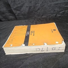 OEM Factory Original John Deere 770 Motor Grader Technical Manual TM1123 1979