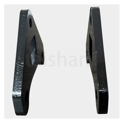 2Pcs Flange bracket For Chinese Mini Excavator Drive Motor Reinforcement Bracket