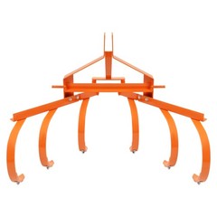 Cultivator with 6 Spring Steel Shanks 3 Point Quick Hitch Adujustable 18in-40in