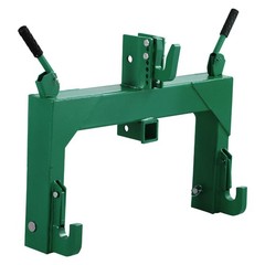 3000LBS Steel 3 Point Quick Hitch W/ 2″ Receiver Hitch For Cat 1 & 2 Tractors