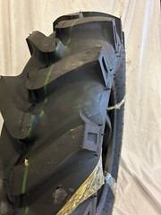(1 TIRE+TUBE) 7.50-16 8 PR NEW ROAD CREW F1 Farm Tractor Tire 7.50×16